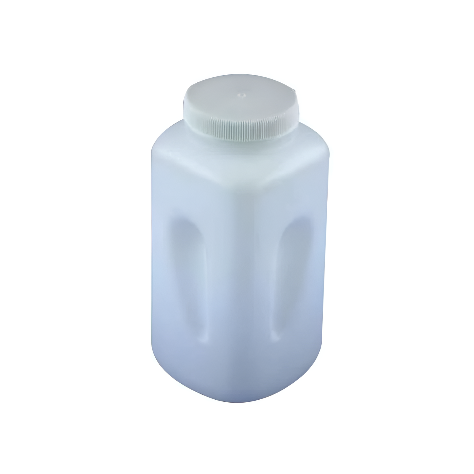 Square Bottle Wide Mouth, Polypropylene Autoclavable and Screw Cap 4 Litre LabChoice Australia